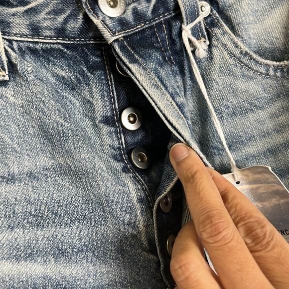 Adriano Goldschmied Alexxis Straight High Rise Vintage Fit Jeans in Brez size 26 - Picture 6 of 16